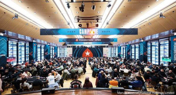 Poker : 2025 POKERSTARS OPEN CAMPIONE : Darius Neagoe maitre du chipcount du DAY 1AB du Main Event